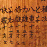 本所被服廠跡付近に林立する悲惨なる立札<br><i>Tatefuda</i> placard listing the names and ages of victims near the Honjo Clothing Depot<br>Source: Postcard