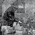 Toys donated from American children and shipped on board the Franconia were distributed to earthquake children living in Tokyo's barracks<br>Source: <i>Tōkyō Asahi shinbun</i>, 30 December 1923