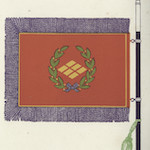 Ogawa Primary School flag<br>Source: 復興校舎落成記念, 1928