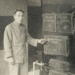 汽關室<br>Takechō Primary School: Boiler room <br>Source: 東京市竹町小学校 復興校舎落成記念写真帳, 1929